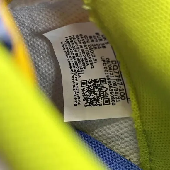 Nike Air Force 1 Custom Stitch Youth Size 5.5 - Picture 13 of 16